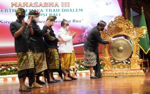 Wagub Cok Ace Buka Mahasabha III Kertha Semaya Trah Dhalem Provinsi Bali