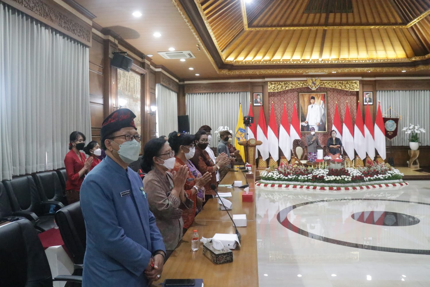 Kegiatan PKK Provinsi Bali Webinar Menyambut Hari Kartini
